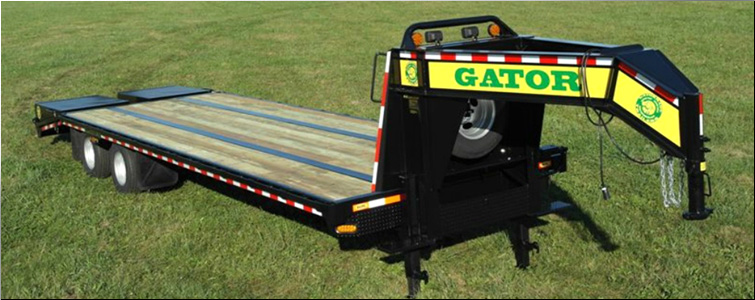 GOOSENECK TRAILER 30ft tandem dual - all heavy-duty equipment trailers special priced  Summit County, Ohio