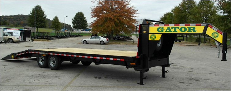 Gooseneck flat bed trailer for sale14k  Summit County, Ohio